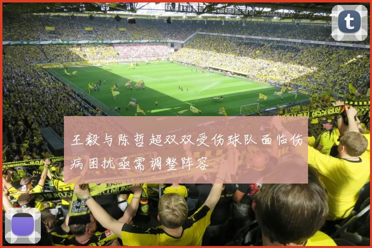 王毅与陈哲超双双受伤球队面临伤病困扰亟需调整阵容